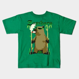 Capybara tee iMosy Gallery Kids T-Shirt